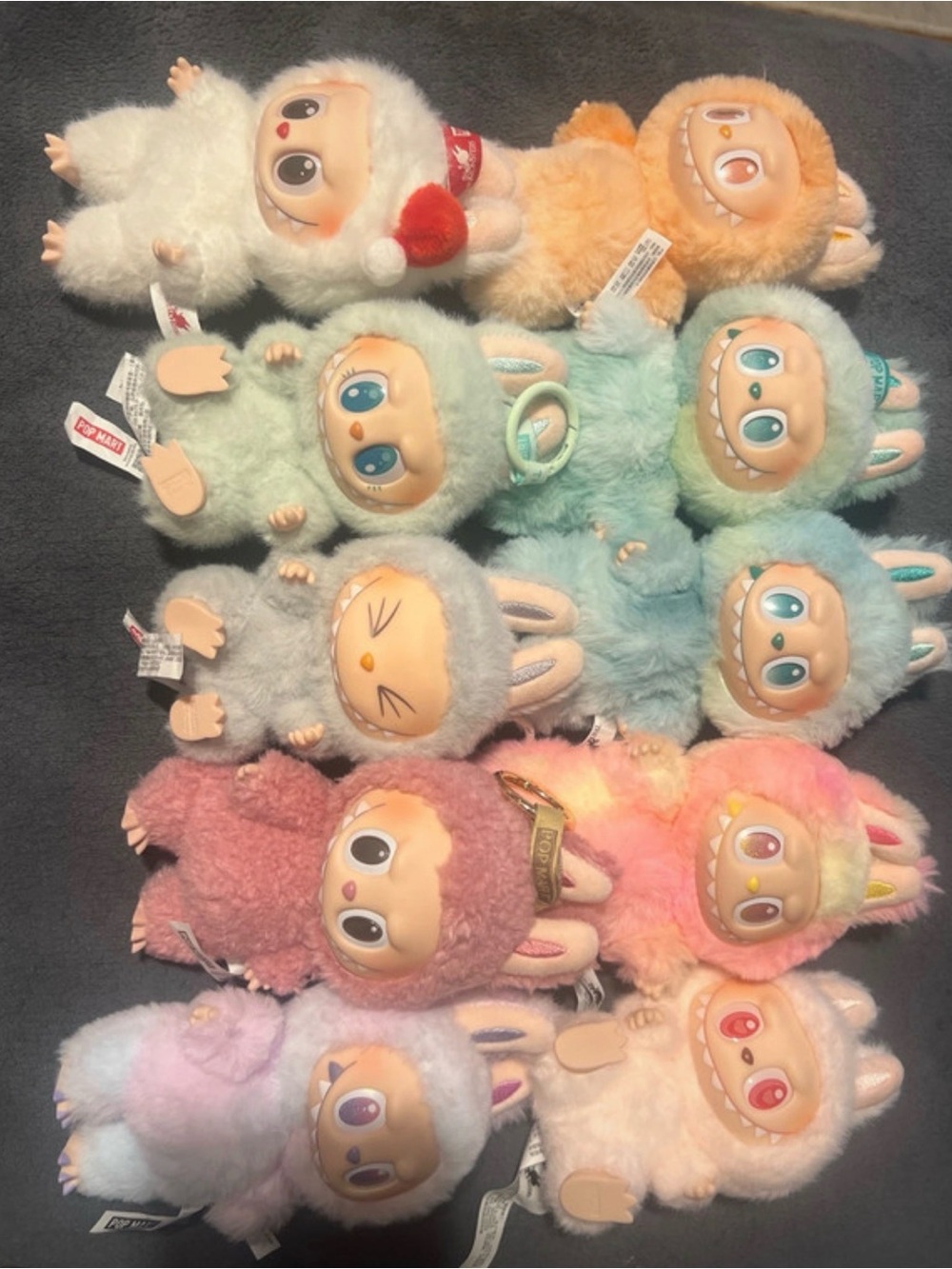 Pop Mart Labubu 10 piece lot keychains